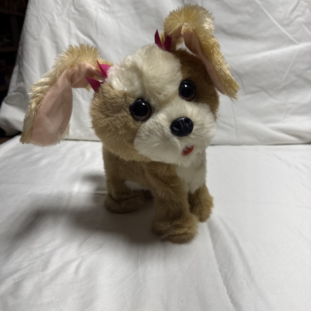 2011 Hasbro FURREAL FRIENDS BOUNCY HAPPY TO SEE ME PUPPY DOG PUP Electronic Toy